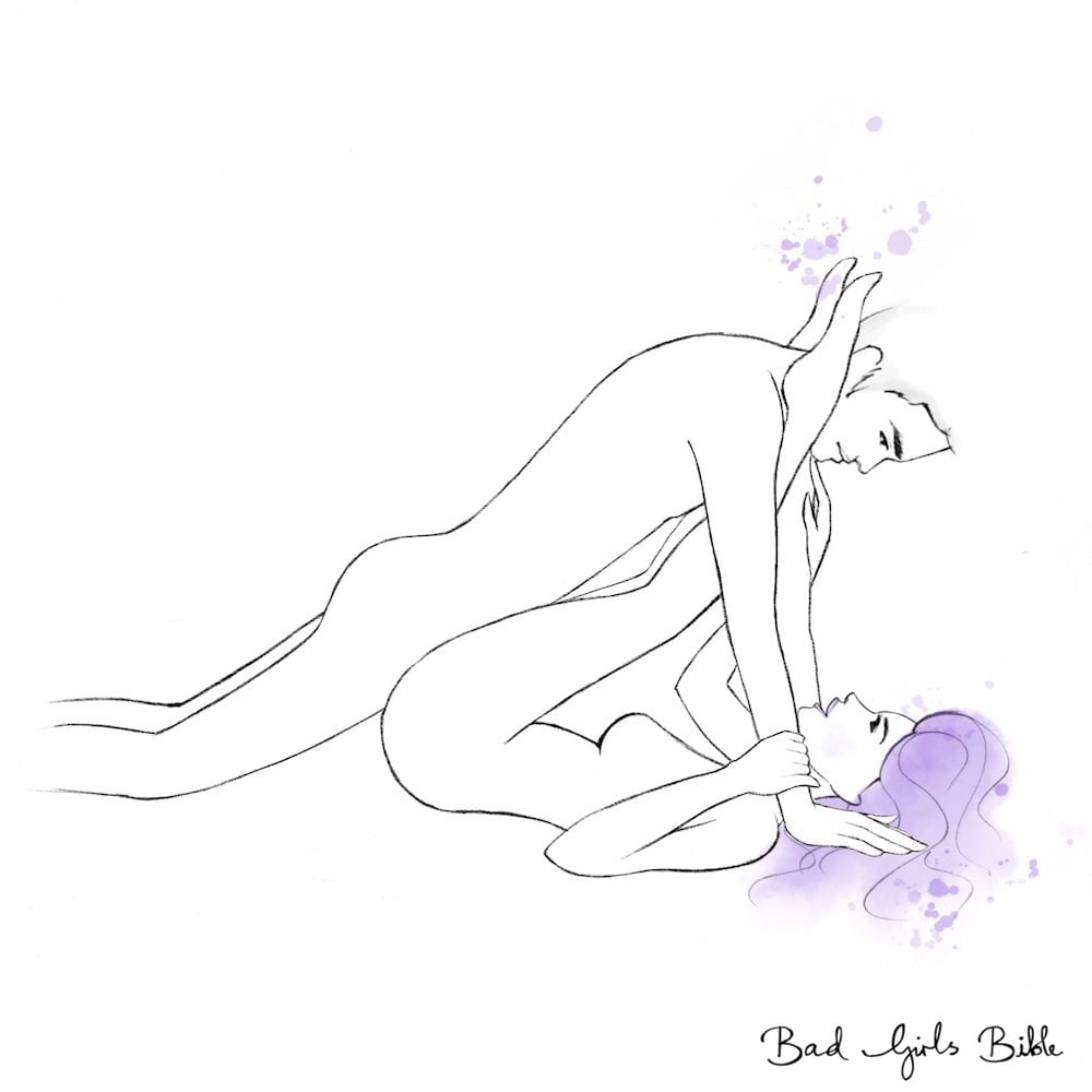 Shallow sex position