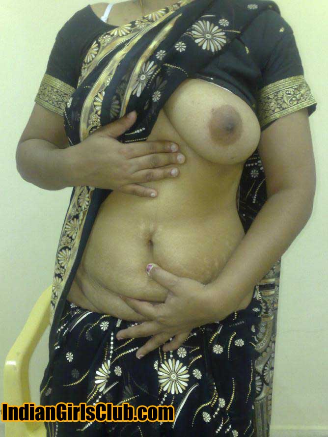 Desi black aunty nude image