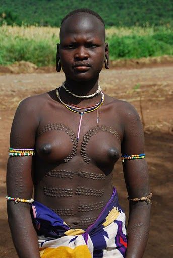 best of Woman naked breast african