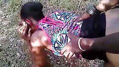 Haiti white girl fuck 5 man her hole