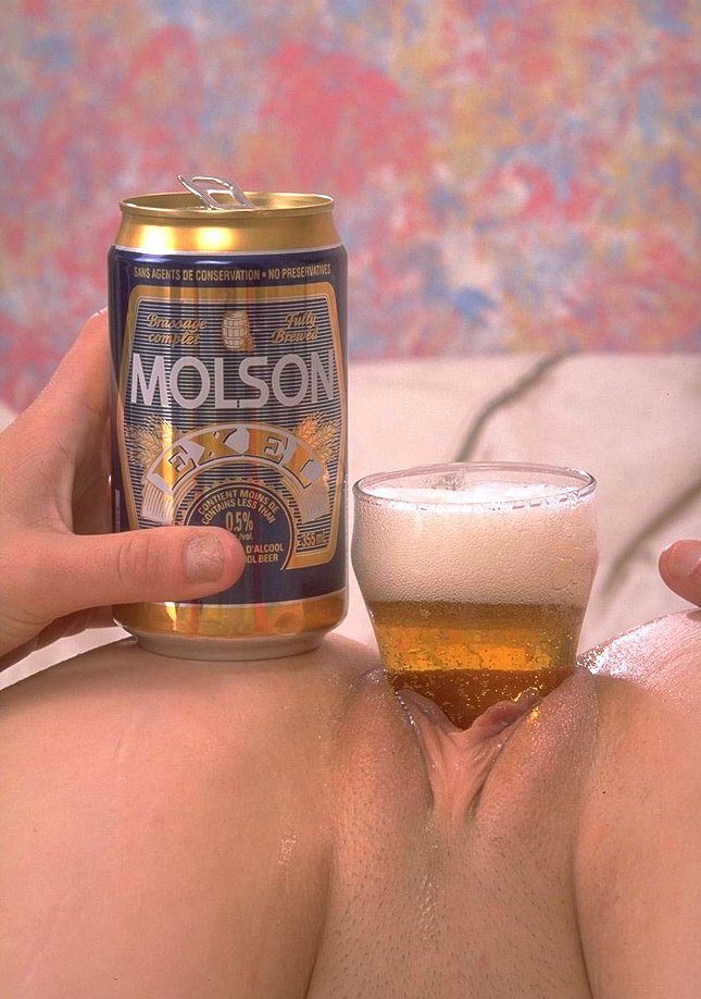 Pussy filled beer