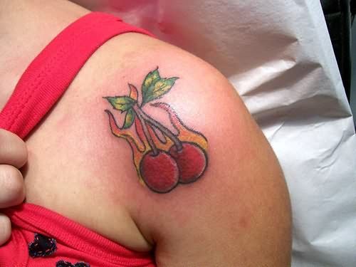 Cherry tattoo
