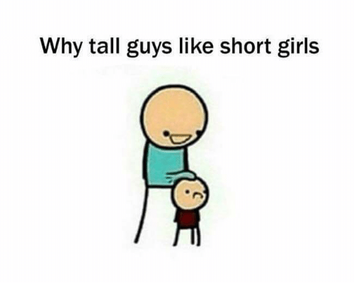Tall guy small girl