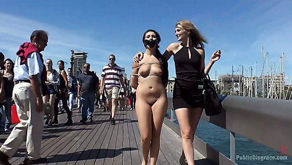 Girl Tied Up Naked In Public